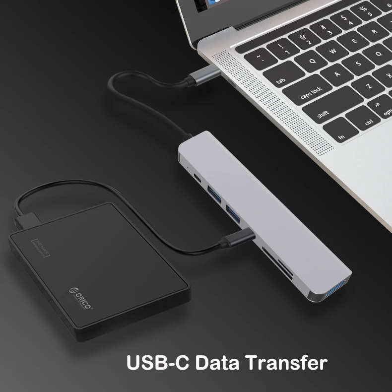  Новейшие 7 в 1 USB-C USB Type-C концентратор с USB3.0 поддержка 4K HD MI PD 3 0 адаптер для зарядного