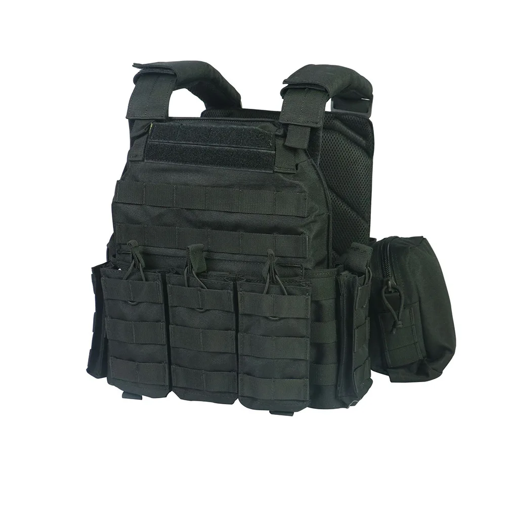 OEM customized outdoor training camouflage vest multifunctional removable tactical vest