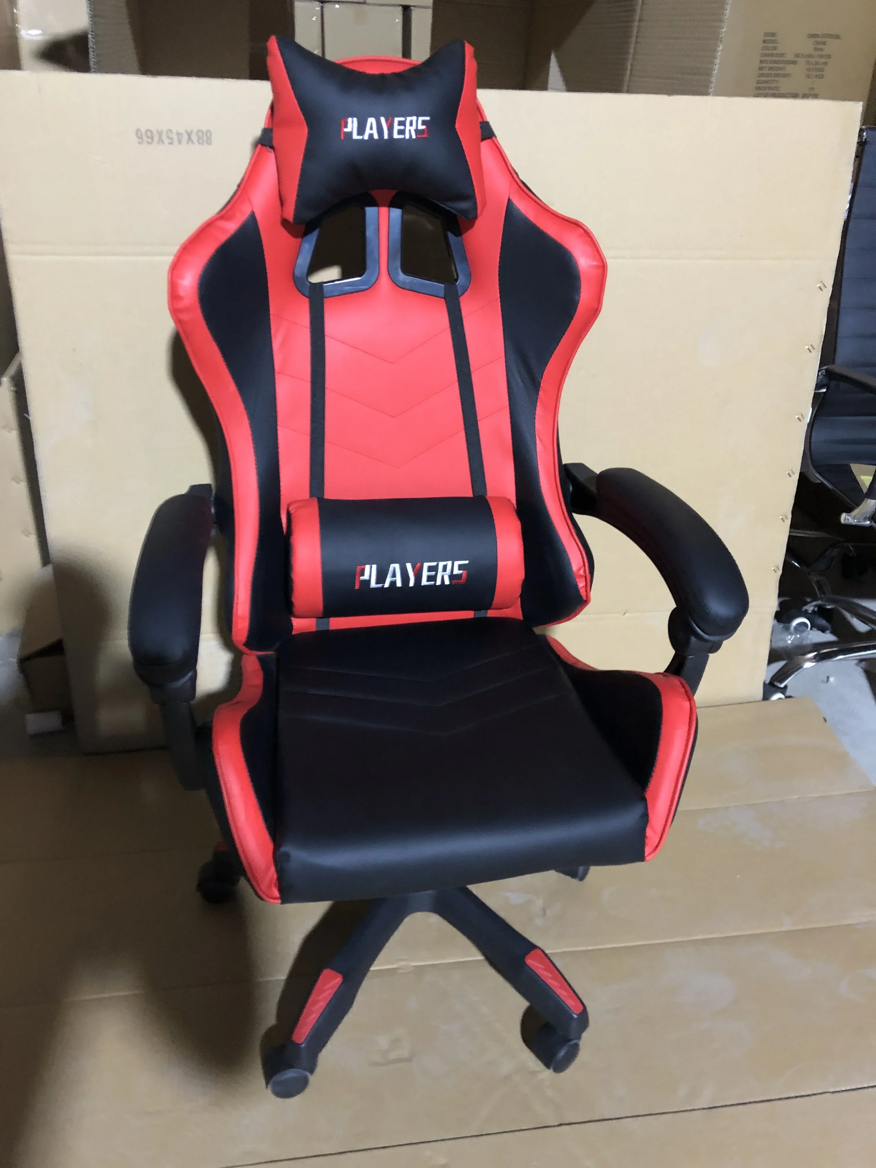 Ergonomic Backrest Seat Height Adjustable Swivel Recliner Racing Office Computer Video Game Chair
