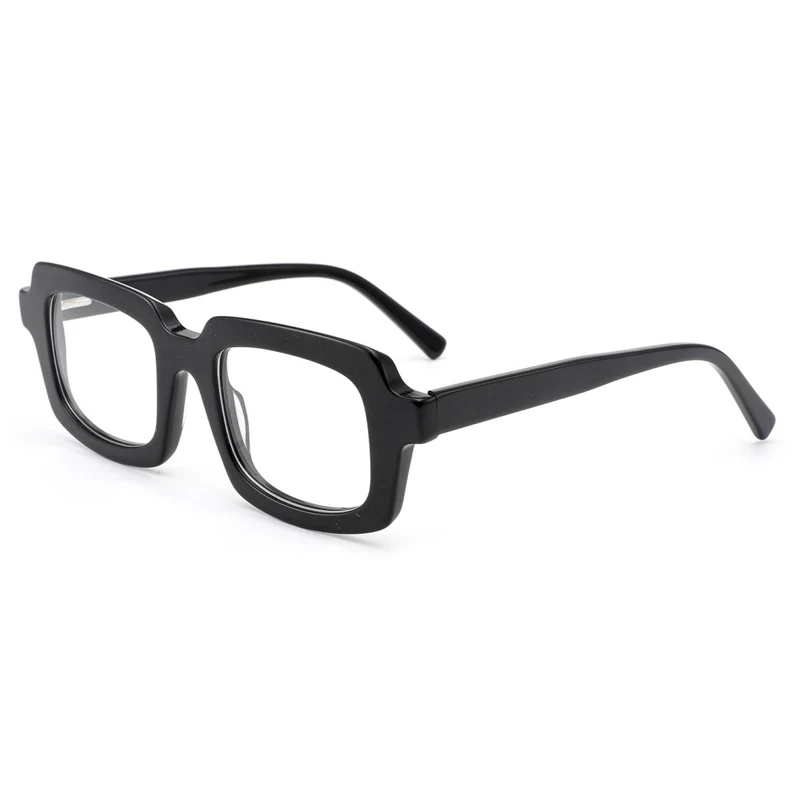 stocks from factory low price thick acetate eyewear 2023 brand designer optical frames acetate