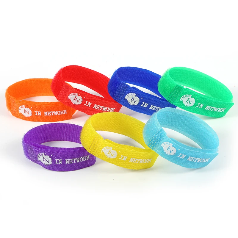 Совместимая многоразовая лента для кабельных стяжек премиум-класса, в форме и креплении, с крючком и петлей