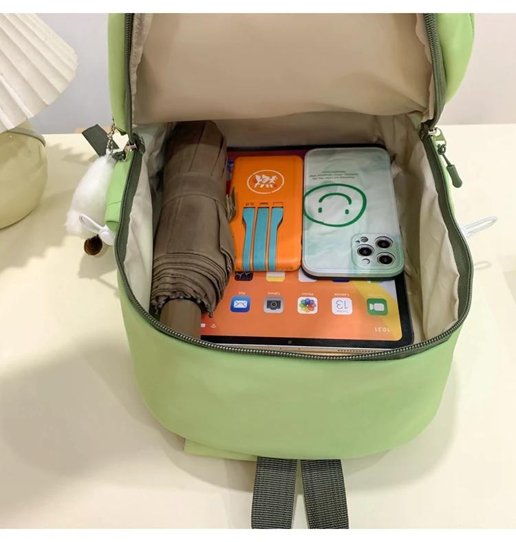 HIGH QUALITY FASHION BACKPACK MULTI-COLOR TRENDY LARGE CAPACITY SCHOOLBAG CAN BE CUSTOMIZED COLOR LAPTOP BAG SUPER LIGHT
