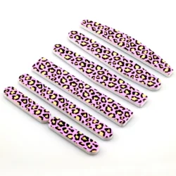Professional Manicure Pedicure Art Tools Custom Logo Double-Sided Set 100 150 180 240 280 Grit Emery Board Polishing Nail File