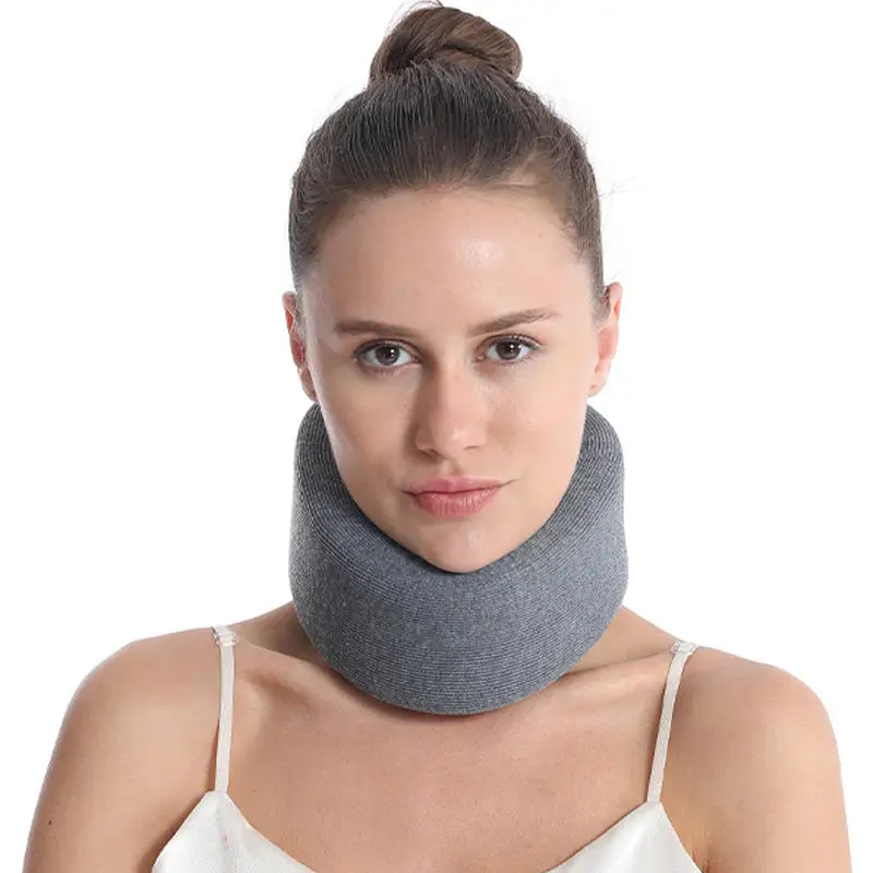 Orthopedic Breathable neck support Sponge Cervical Collar Foam Soft Neck Brace