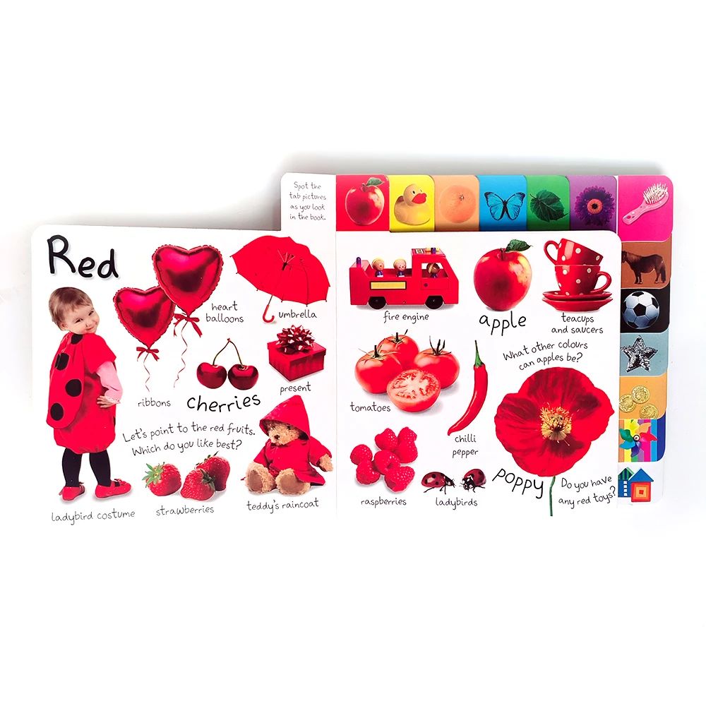 High Quality Book Printing Services Fun Kids Books Recyclable Paper Children Board Book Print On Demand