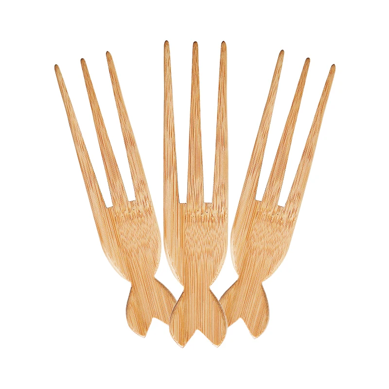Wholesale New Arrival Small Bamboo Wood Hot Selling Afro Hair Pick Curl Comb Wide Tooth Hair Comb