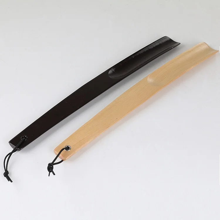 38cm long lotus wood shoe horn
