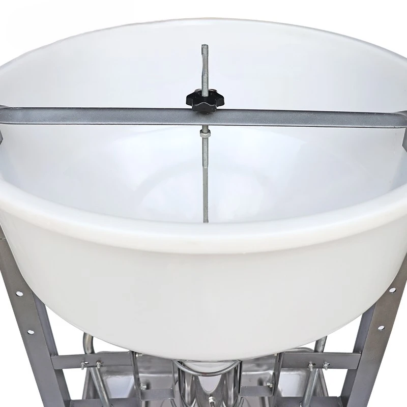 80kg Wet and Dry Pig Feeder Stainless Steel Pig Feed Trough Livestock Automatic Feeders for Pigs