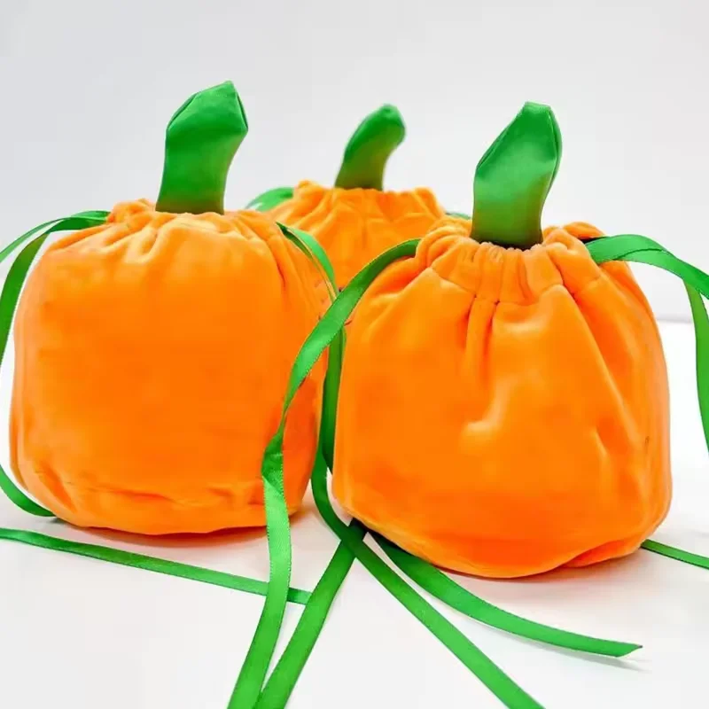 Pumpkin Halloween Trick Or Treat Bag Festival Halloween Sublimation Bag Ghost Halloween Candy Bag