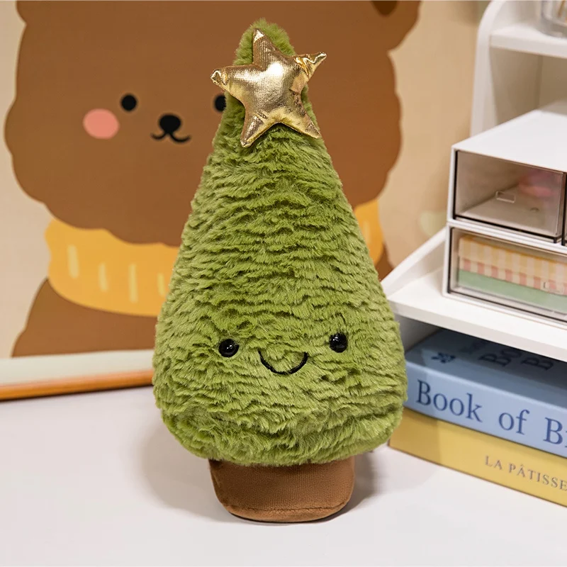 Christmas Holiday Decorations Gingerbread Man Elk Bear Throw Pillows Sofa Cushions Living Room Decorative Christmas Tree Dolls