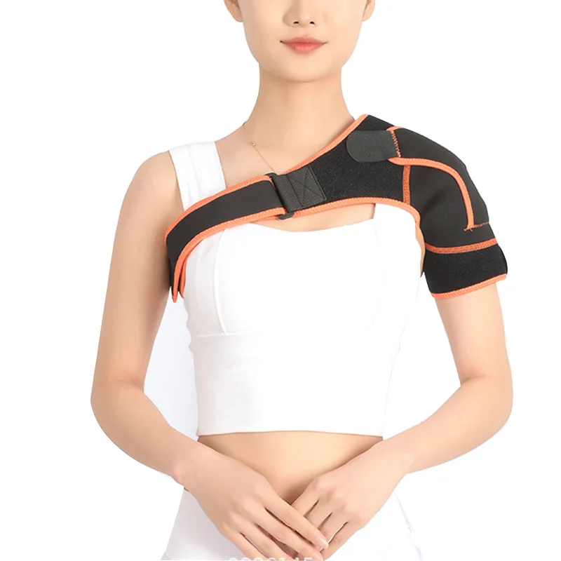 Good quality neoprene orthopedic shoulder support brace adjustable fitness shoulder protector