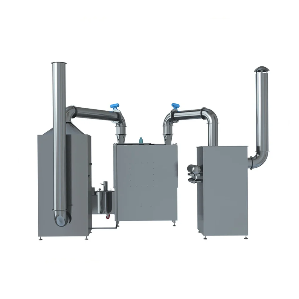 High efficient peanut chocolate sugar coating machine with CIP cleaning system