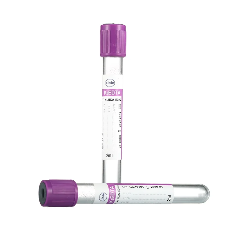 Factory Direct Sale Vacuum blood collecting tube EDTA K3 Tube For Lab and Medical Industrial
