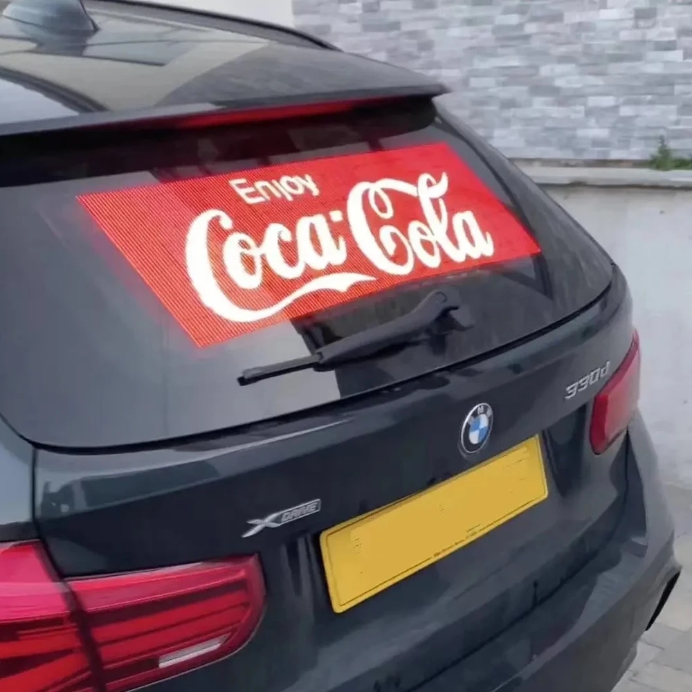 App Control Flexible Led Sign Board Programmable Messages Scrolling Led Sign Display For Cars Digital Display Led Matrix Panel