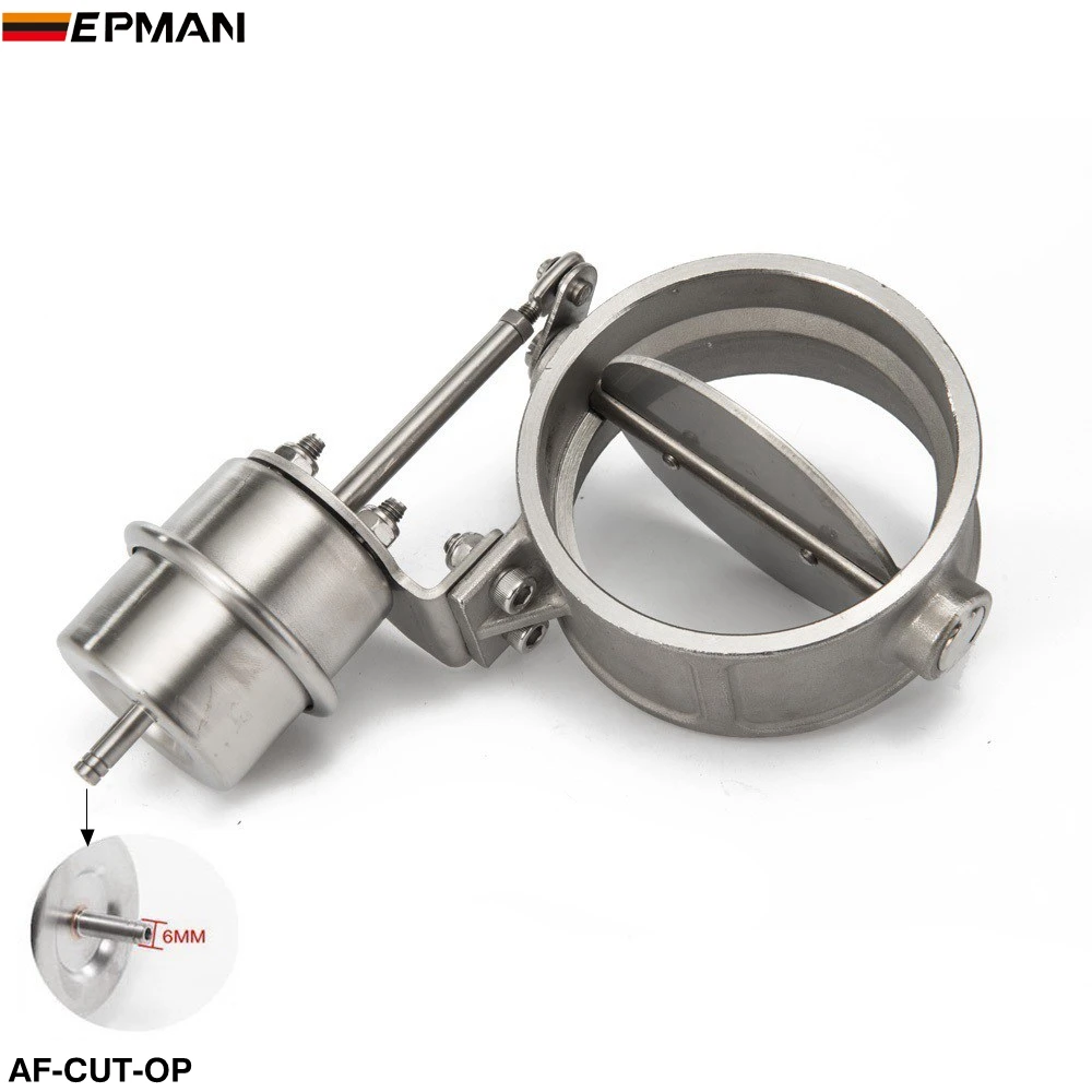 EPMAN Vacuum Activated Exhaust Catback Cutout Dump Open Style Valve 51mm 60mm 63mm 70mm 76mm 89mm 102mm EP-CUT-OP
