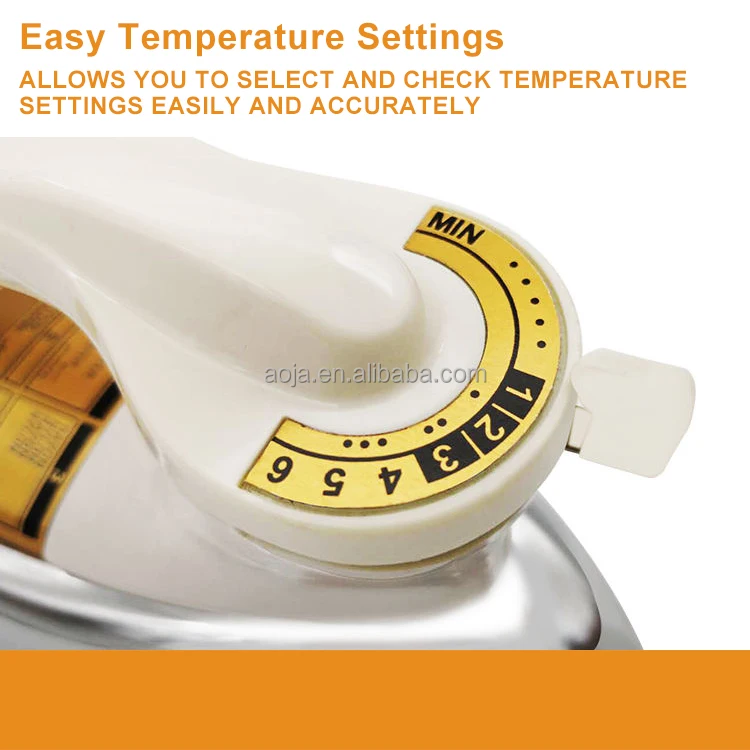 Mini Steamer Travel Iron 1000 W Mobile Iron for Travel and Output 6 Speed Variable Temperature Monitoring OneColor Plate