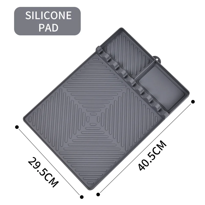 silicone grill pad for outdoor grill side shelf mat for blackstone silicone grill mat for blackstone