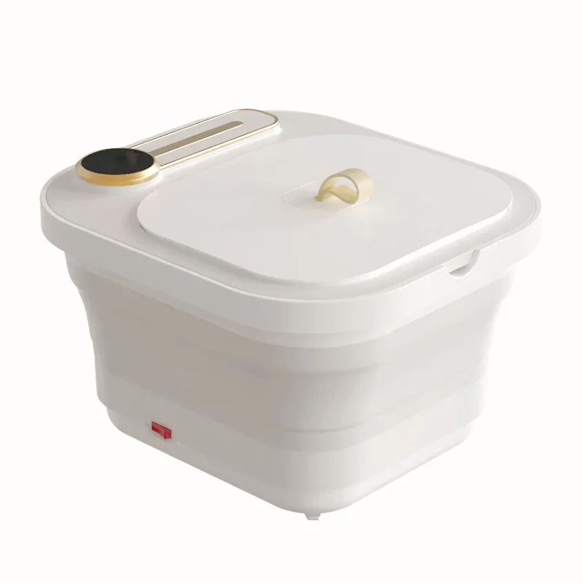 foot soak tub washing machine basin electric heated footbath shiatsu foot bath spa massager with heat