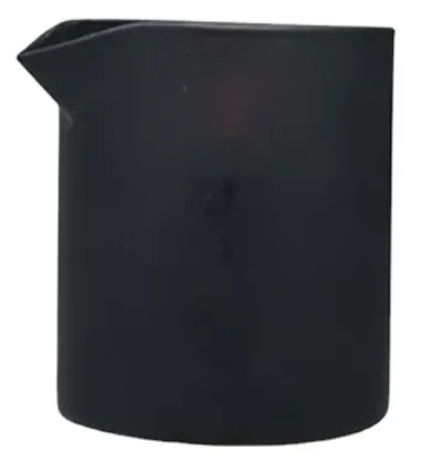 Customizable essential oil candle jar with spout  Glass Candle Jar for Candle Making with Bamboo Lid