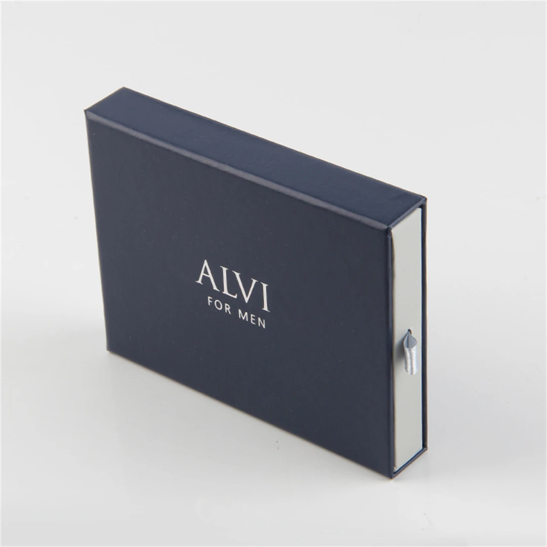 Wholesale luxury paper sliding drawer box custom thin phone case packaging box