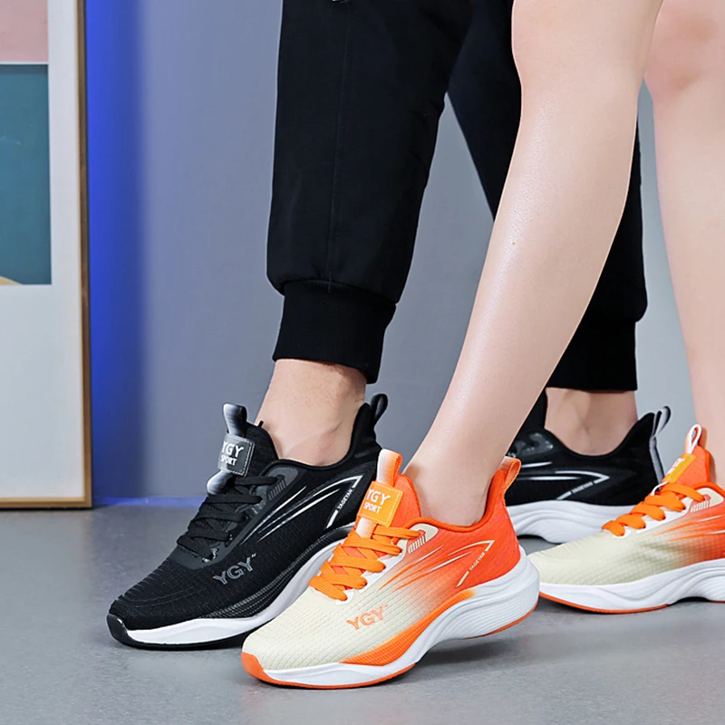 Fast Shipping Breathable Shoes Men New Style 2024 Running Basketball Walking Style Shoes For Woman Sneaker Shoes With EVA Sole