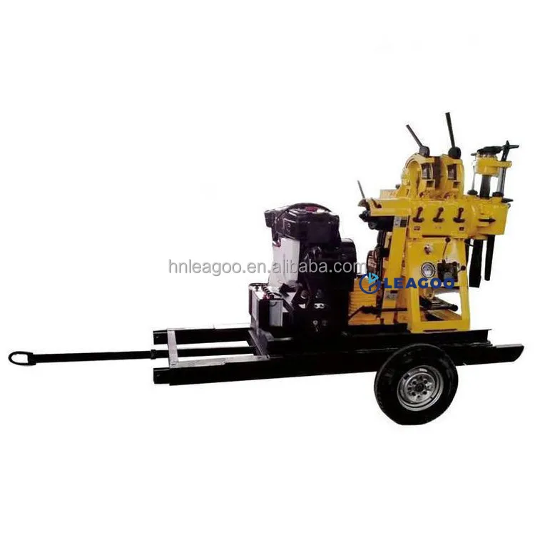 100m Trailer Mounted Soil Sample/Core Sample Drilling Rig for Sale
