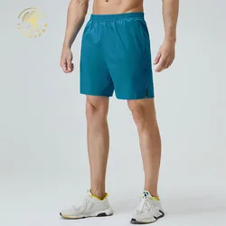 Fashion Mens Fitness Apparel Summer Shorts High Quality Men Athletic Sport Shorts Wholesale Zipper Design Pocket Men Gym Shorts