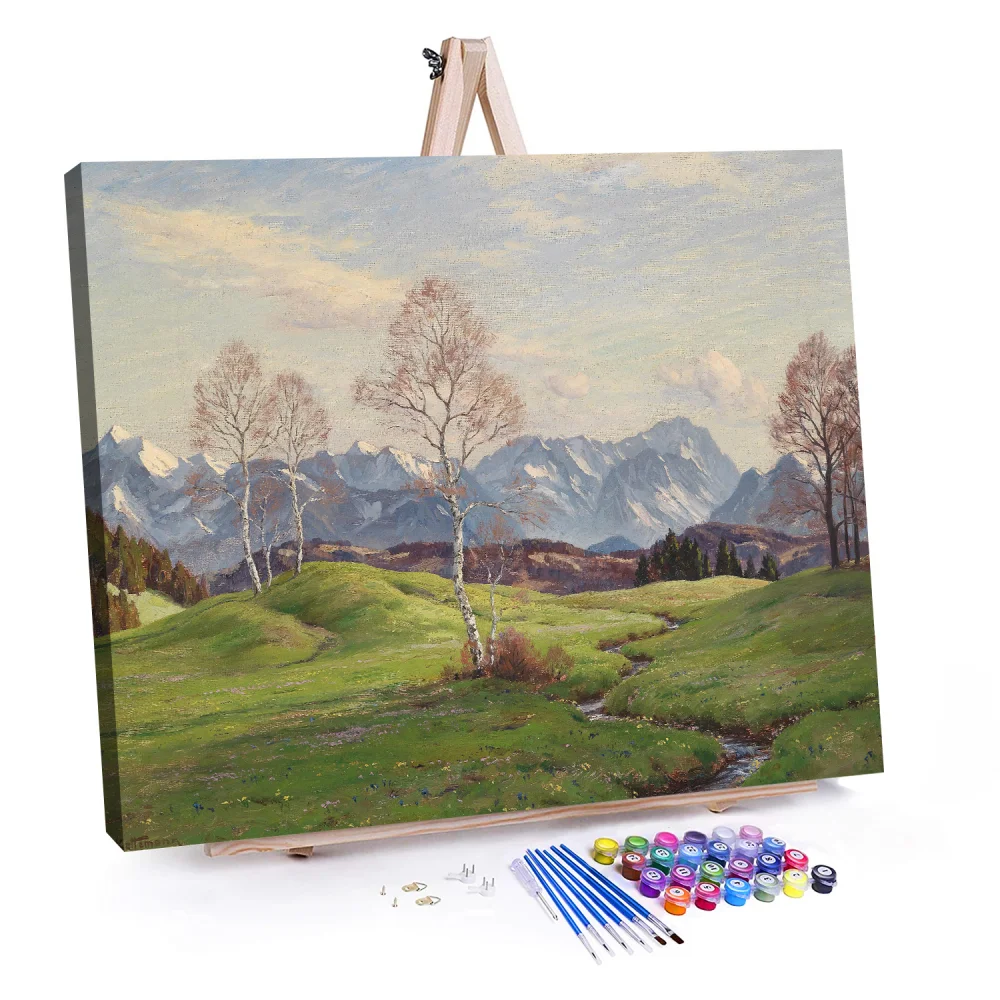 Factory wholesale Diy  oil painting pictures van gogh home decor paintings by numbers