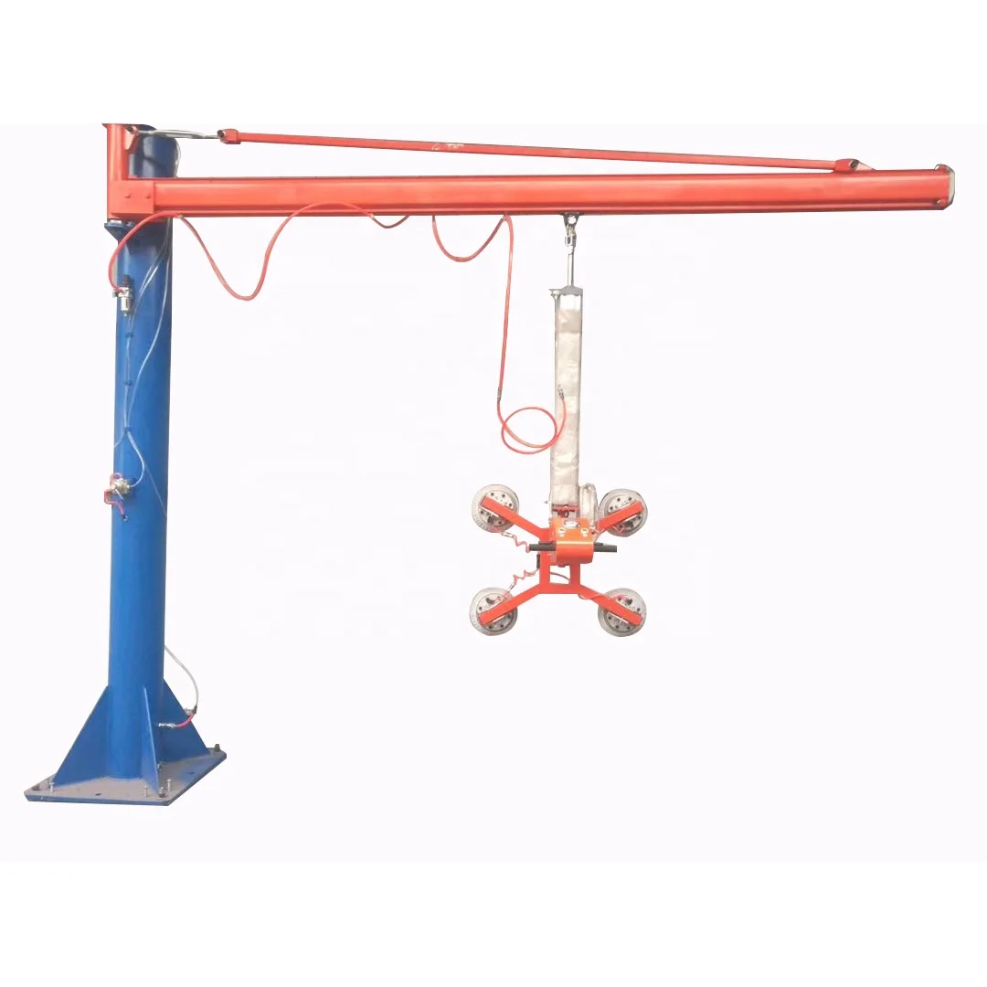 Super suction power Manual Vacuum Glass Sucker Vacuum Lifter Glass Loading Machine Glass Trolley