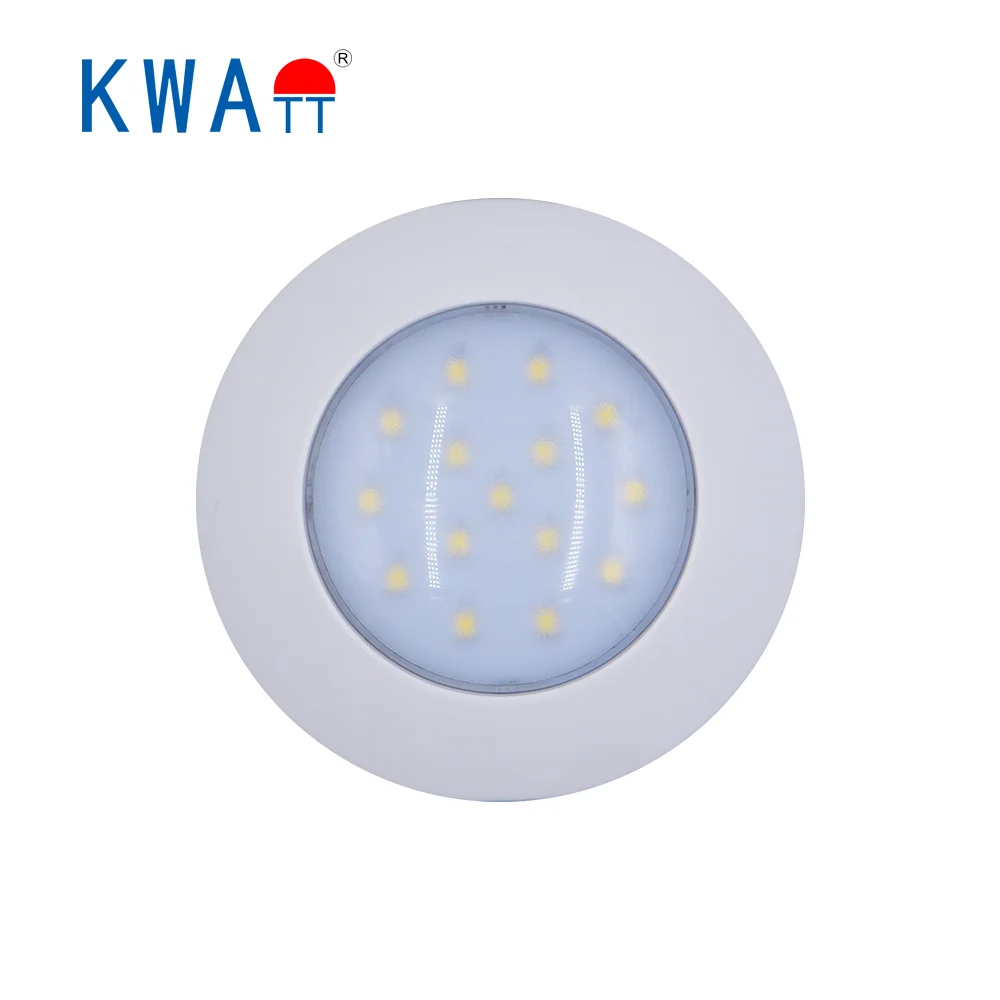 
 Заводское Высокое качество 12 в 24 В Круглая автомобильная светодиодная купольная потолочная интерьерная лампа для фургона, кабины, RV с CE RoHS  