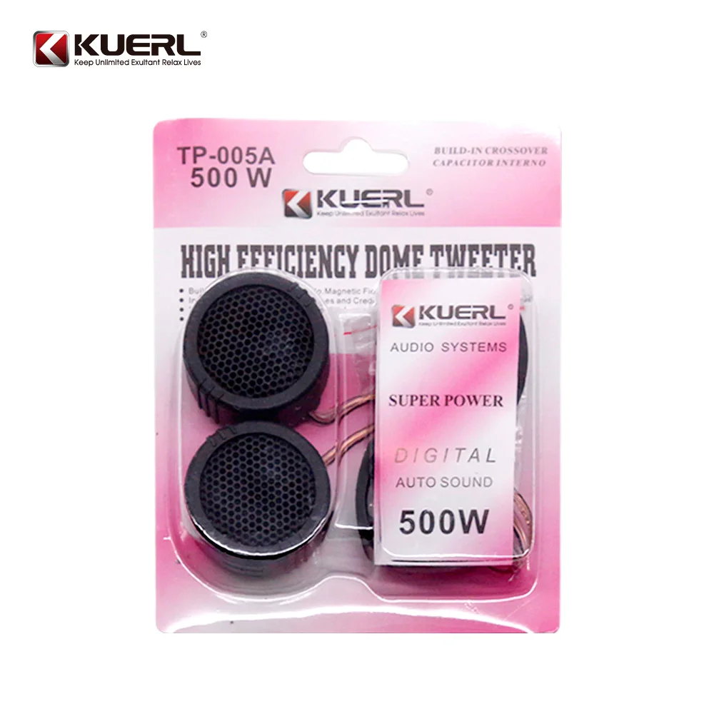  Высокомощный автомобильный динамик TP-005A silk dome tweeters для автомобильной