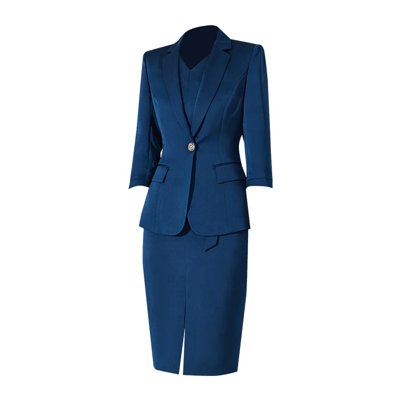 women church suits dresses 2 piece dress suit women suits office formal dress elegant quality factory supplying