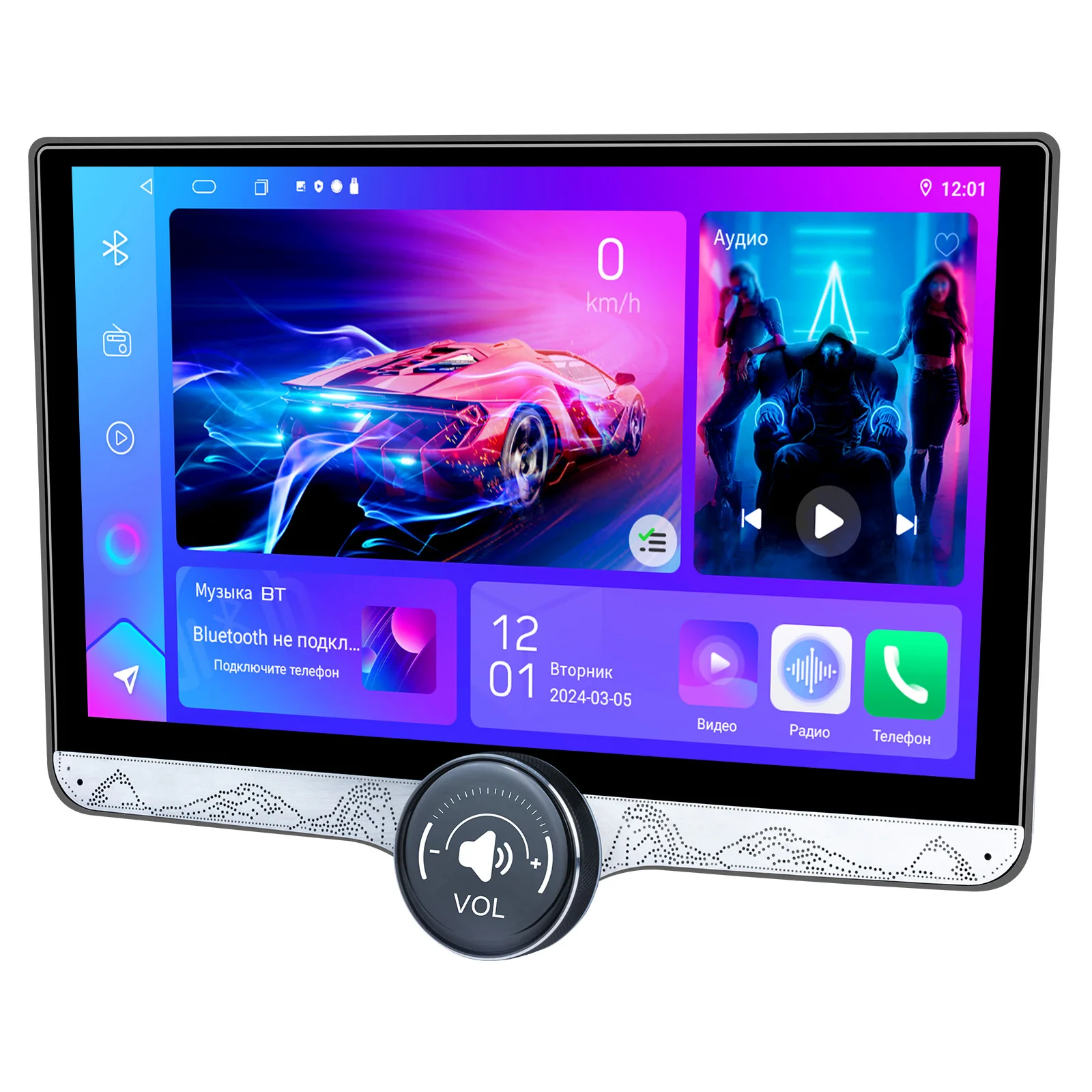 Reako 11.5 Pulgadas 2K Pantalla Universal Android Radio Con Base 9 Pulgadas 10 Pulgadas 8Core 4G Car Player