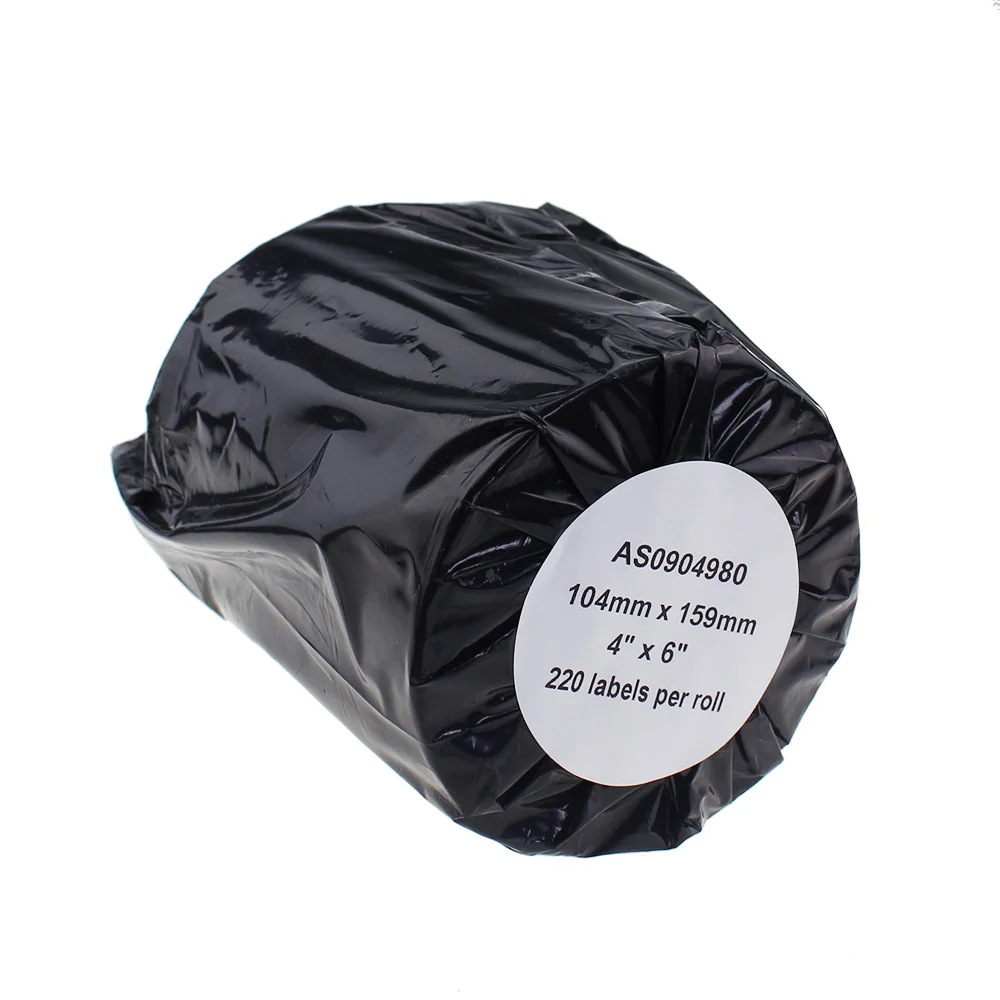 AIMO производитель 4XL AS0904980 совместимый Dymo LW очень большой клей 4x6 термальная этикетка для
