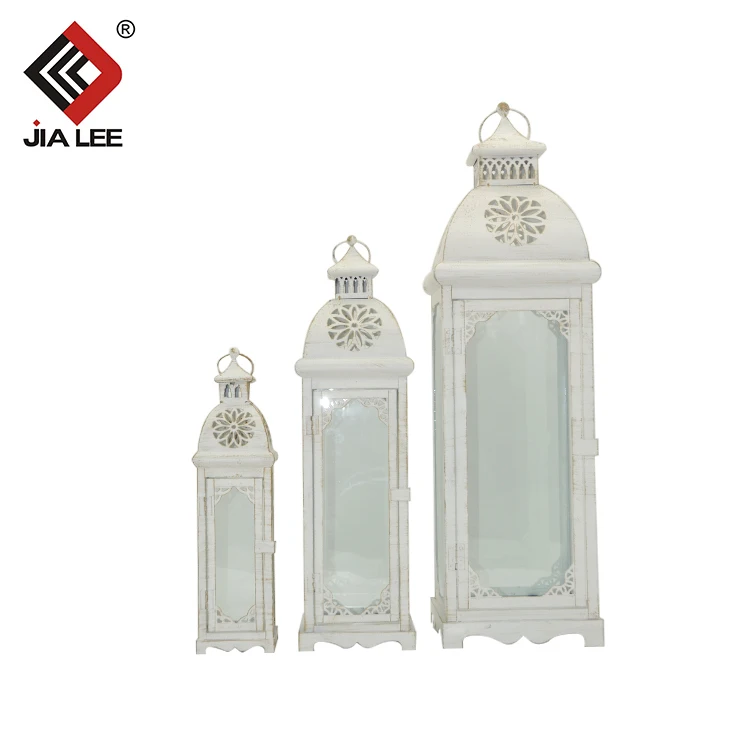 Производитель оптовая продажа белый цвет свечи фонари золото Свадьба Свеча фонарь
