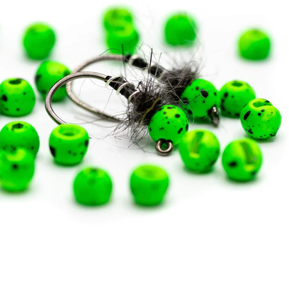 Slotted tungsten beads for fly fishing, nymph head, dry head, flies BTI-08A-014(B13)