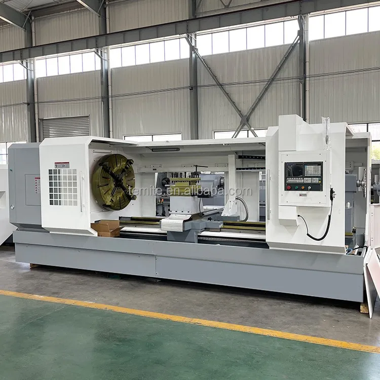 large heavy duty cnc lathe with 1250mm swing over bed  CK61125