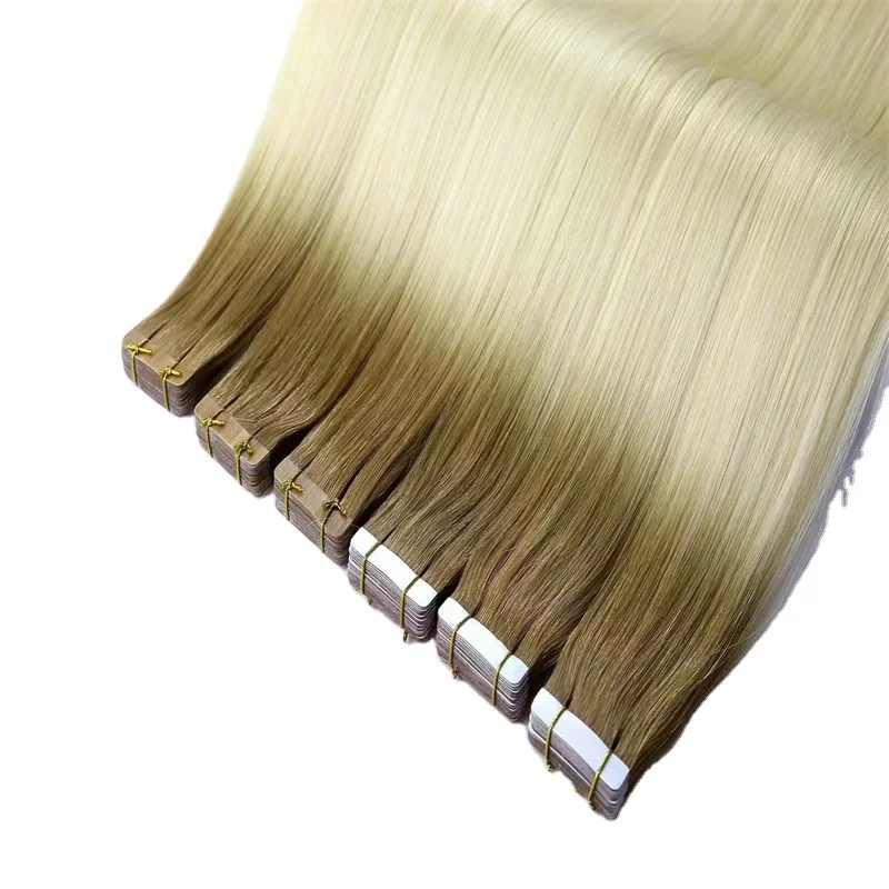 Gelite Hair Top Quality Human Hair Double Drawn Cuticle Intact Remy Tape Hair Extension