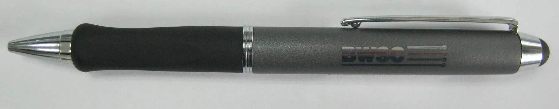 
promo gift metal ballpoint pen with touch stylus multi function business engraved brand pen 