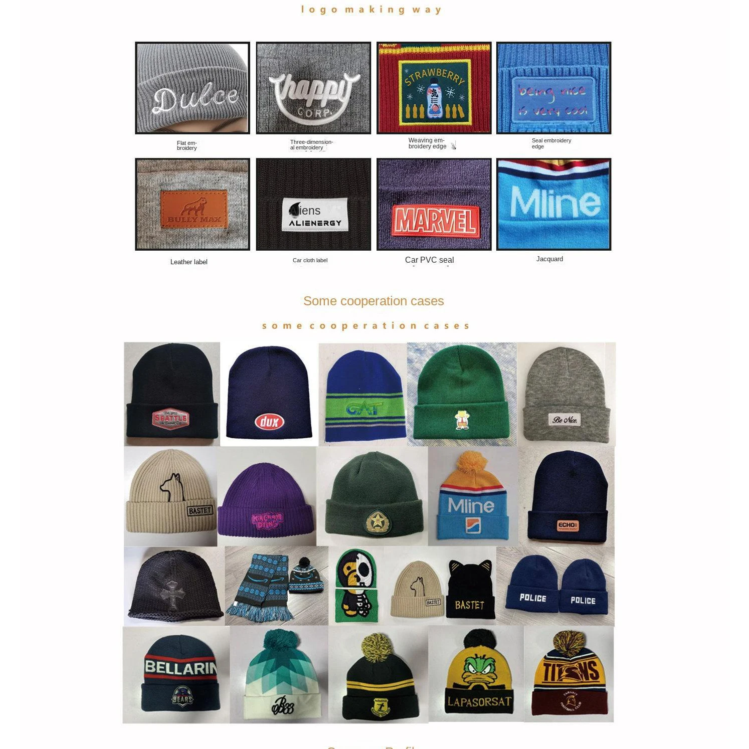 Wholesale Unisex All Over Print Winter Skull Cap Knit Custom Logo Acrylic Knitted Y2K Gothic No Cuffed Beanie Hats