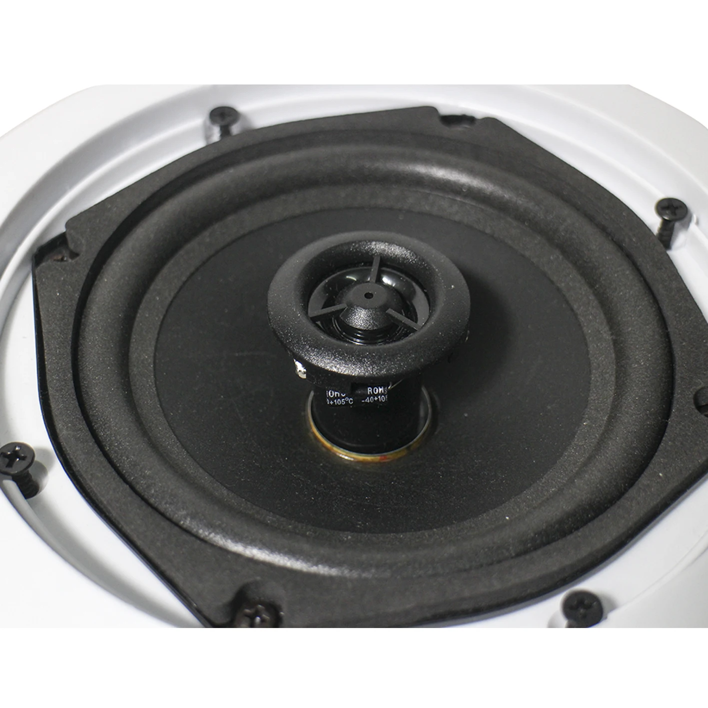 T 2*15W 8ohm Bluetooth Stereo Audio Ceiling Speaker with 5 Inch Subwoofer for Home Surround Sound ABS In-ceiling Speakers