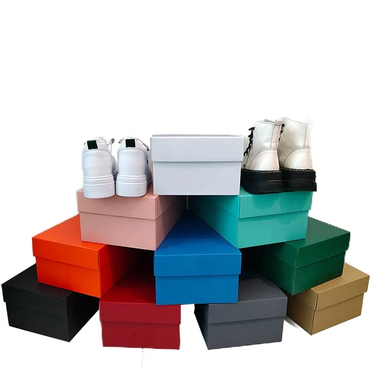 Cheap Price Corrugated Cardboard Paper Box Mini Shoe Custom Box Packaging Shoe Shoes Clothing Packing Box