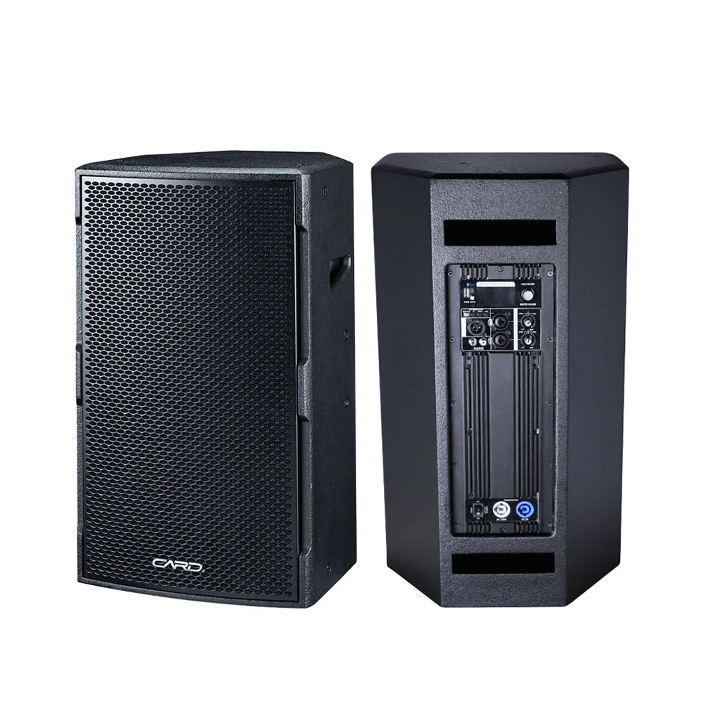 Active pa speakers 12 inch Full Range 400W BT Active Professional Speakers for dj karaoke