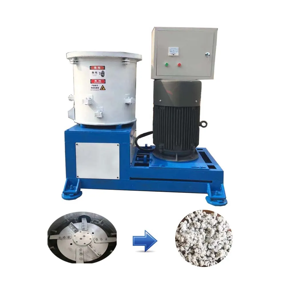 Automatic film agglomerator PP/PE Recycled Granules Milling Plastic Agglomerator  Machine agglomerator for plastic recycling