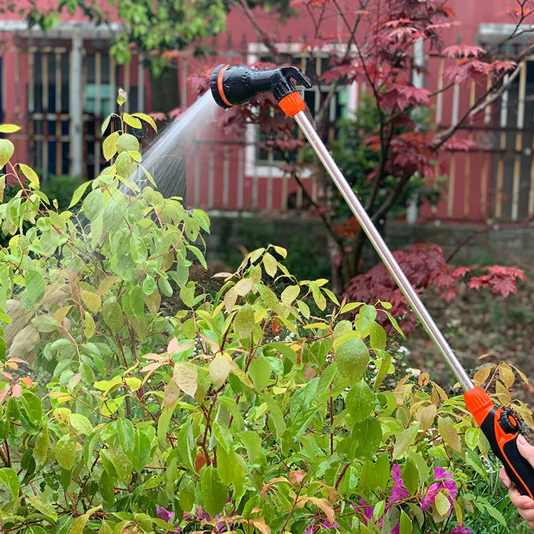 Telescopic Garden Adjustable Water Control Hose Wand With Aluminum Handle