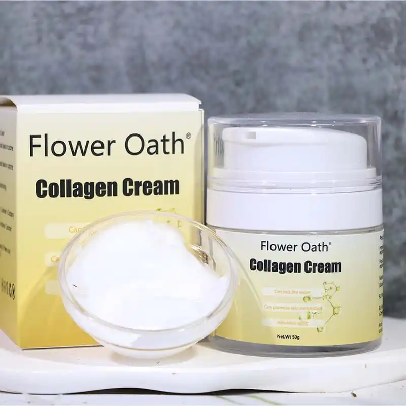 Health for ordinary skin natural anti acne Best for glowing skin Whitening  collagen Face cream cosmetics factory direct sell