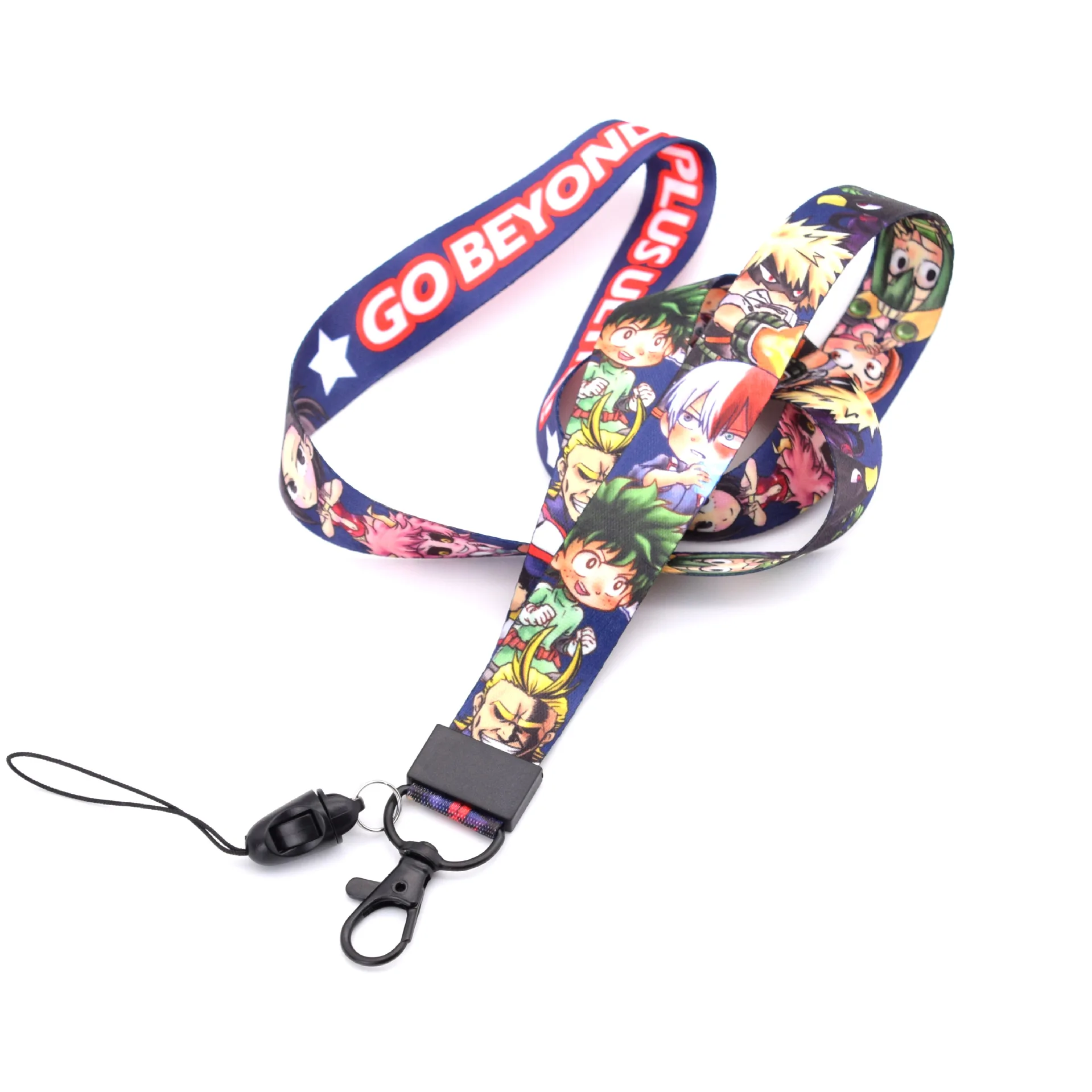 Custom new products 2024 logo lanyard Teacher and student card lanyard with id card badge holder