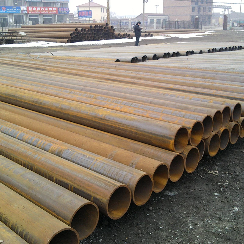 Hot Rolled Carbon Seamless Steel Pipe ST37 ST52 1020 1045 A106B Fluid Seamless Steel Pipe