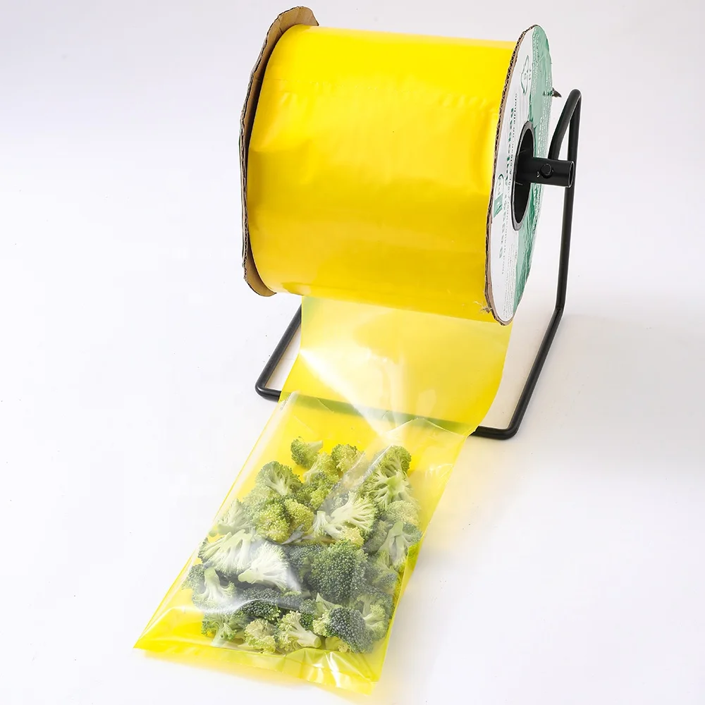 Factory Customized High Quality CLear LDPE Poly Plastic Preopened Auto Bag on a Roll