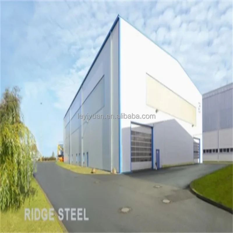 Portal Frame Prefabricated Steel Structure Warehouse Building Commercial Building